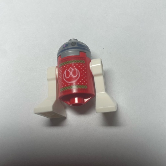 NEW LEGO FESTIVE R2-D2 MINIFIG 75340 star wars holiday sweater minifigure advent - Picture 2 of 2